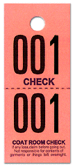 Two Part Coat Check