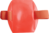 2-3/8" x 3-3/8" Flourescent Vertical Arm Band Badge Holders