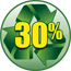 30% Recycled Product