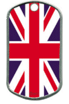 AOP DOG Tag - British Flag