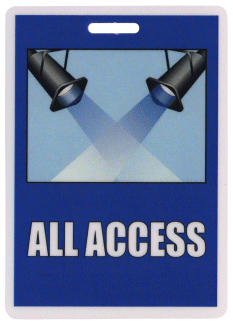 All Access Lights Badge