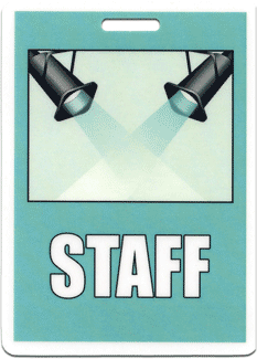 Staff Lights Badge