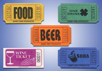 Concession Style Roll Tickets