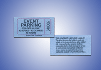 Parking 1x2 Roll Tickets