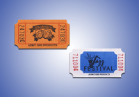 Special Event Style Roll Tickets