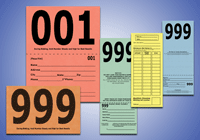 Auction Bid Cards