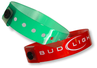 ClearBand&trade; Vinyl Wristbands