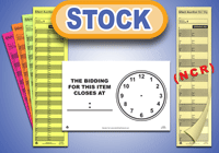 Silent Auction Forms