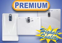 Premium Clear Vinyl Badge Holders