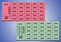 Chinese Auction Tickets