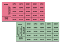 chinese raffle tickets