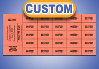 Chinese Auction Tickets Template