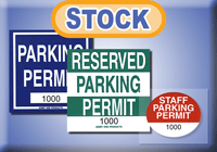 Stock Parking Sticker Permits