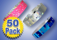 Chrome/Glitter 50 Packs