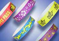 3/4" Tyvek Wristbands - Packs of 500