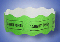 Wave Tyvek&reg; Wristbands