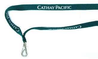 Custom 3/8 inch Silk-screen Lanyard