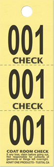 Three Part Coat Check