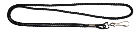 Economy 1/8" Round Cord Lanyard with Swivel Hook