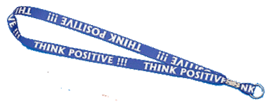 Custom 3/4 inch Silk-screen Lanyard