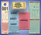 Make your parking lot attendant's job easier with our stock and custom tickets, permits, notices, and more.