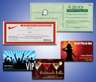 Create your own gift certificates and gift cards with our preprinted designs or use your logo.