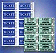 For quicker selling and distribution, try our numbered sheet tickets available stock or custom.