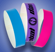 Our Smoothband wristbands are attractive, great for dry environments, and can even be customized.