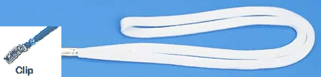 Lanyard 3/8" Wide 36" Length with Clip