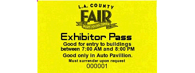 Security Pass with Image