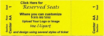 click to see pricing and details of FastPrint reserved event tickets. Create fastrprint tickets online!