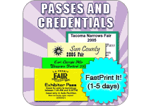 Check out our Passes and Credentials!