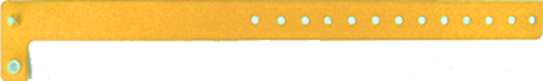 Narrow Band Vinyl Wristbands 50 pack