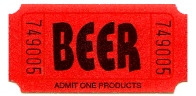 1x2 Beer Roll Tickets