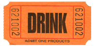 1x2 Drink Roll Tickets