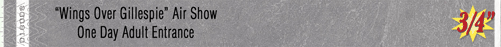 Fanfolded 3/4" Custom Tyvek Wristbands - Text Only