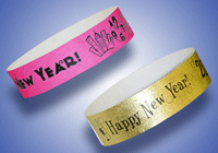 New Year's Wristbands