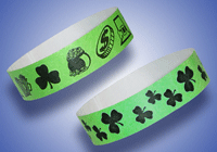 st patricks day 2025 wristband guinness