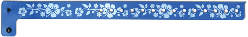 Premium Aloha Vinyl Wristbands