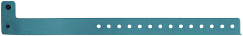 Unnumbered Narrow Band Vinyl Wristband