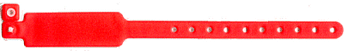 Unnumbered Wide-Band Vinyl Wristband