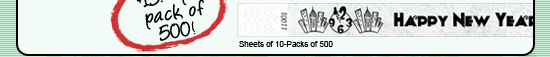Click here for New Year's Tyvek wristband specials!