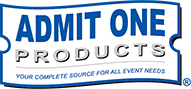 Wristbands, Event Ticket Printing, and more from Admit One Products