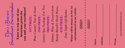 Regular Vertical Budget Color Raffle Ticket