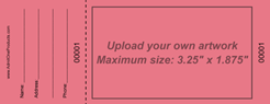 Upload-Your-Own Regular Raffle Ticket
