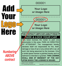 2 Part Custom Park and Lock N2 - Logo Only
