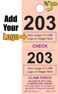 2 Part Custom Color Coat Check - Logo
