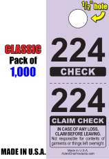 2 Part Classic Coat Check