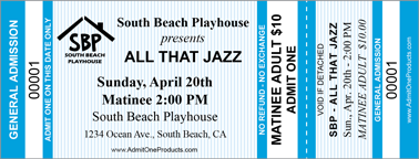 Classic GA Ticket - Logo and Text - Horizontal
