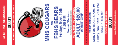 Classic GA Ticket - Color Logo and Text
